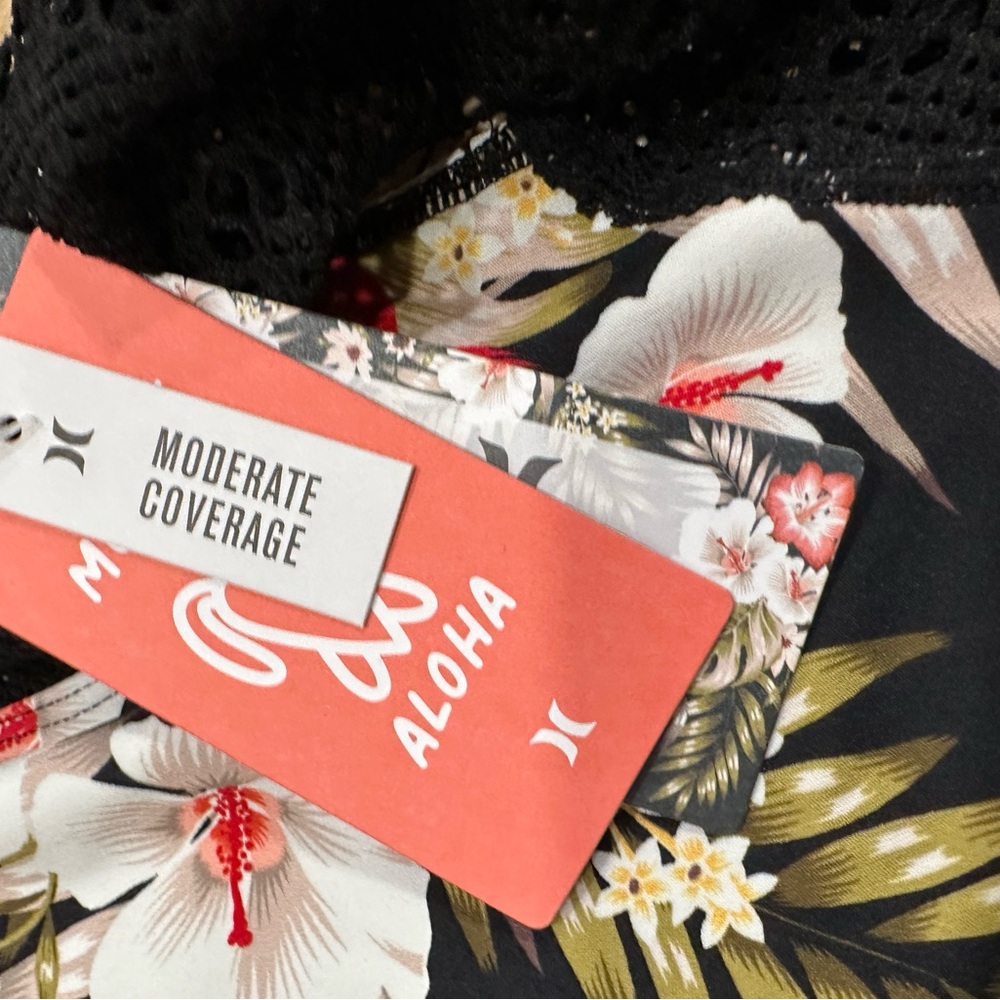 Hurley X Carissa Moore Highland Tropics MAX L/S Moderate Surfsuit Swimsuit SET - Picture 8 of 9